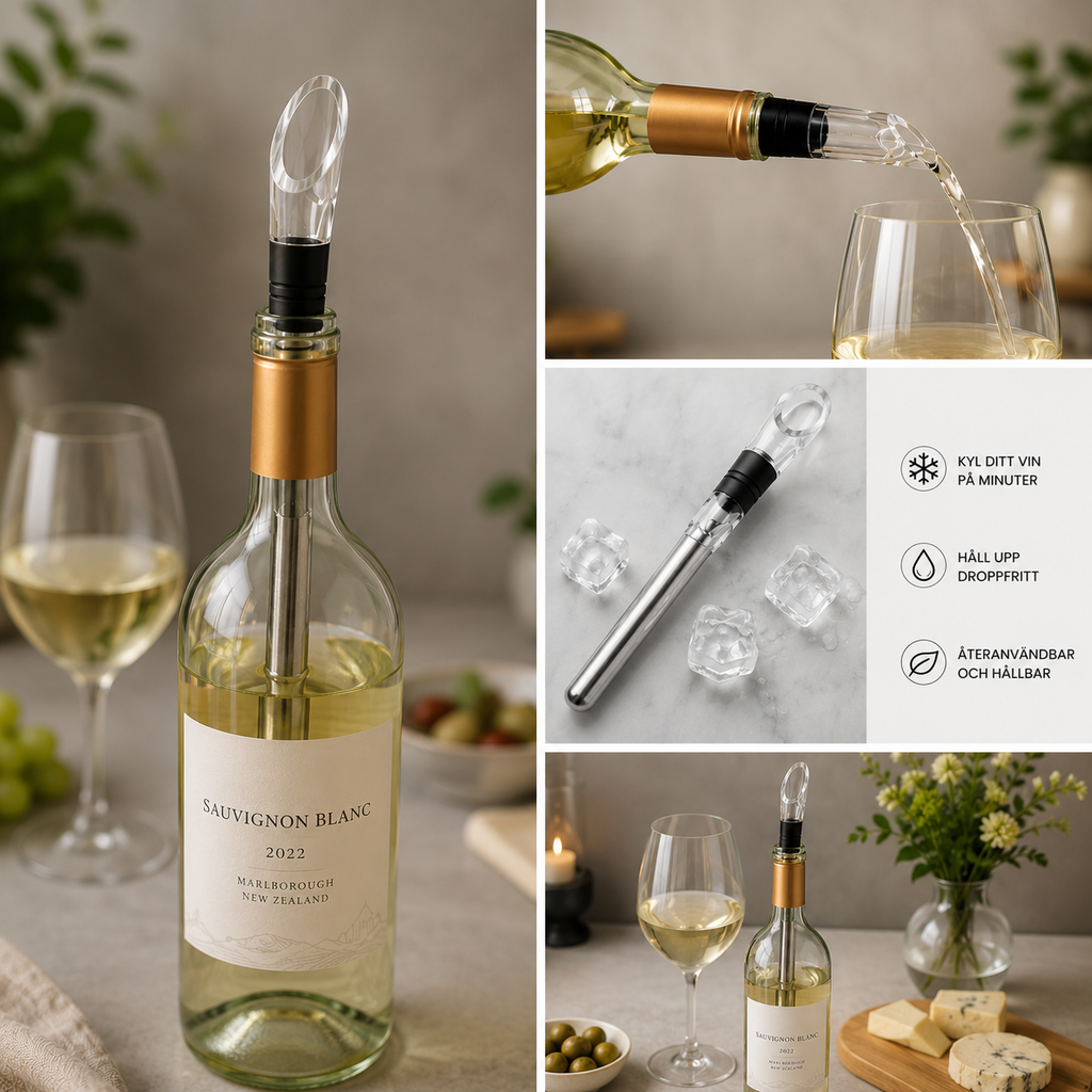 CrystalFlow - Perfekt kylt vin vid alla tillfällen